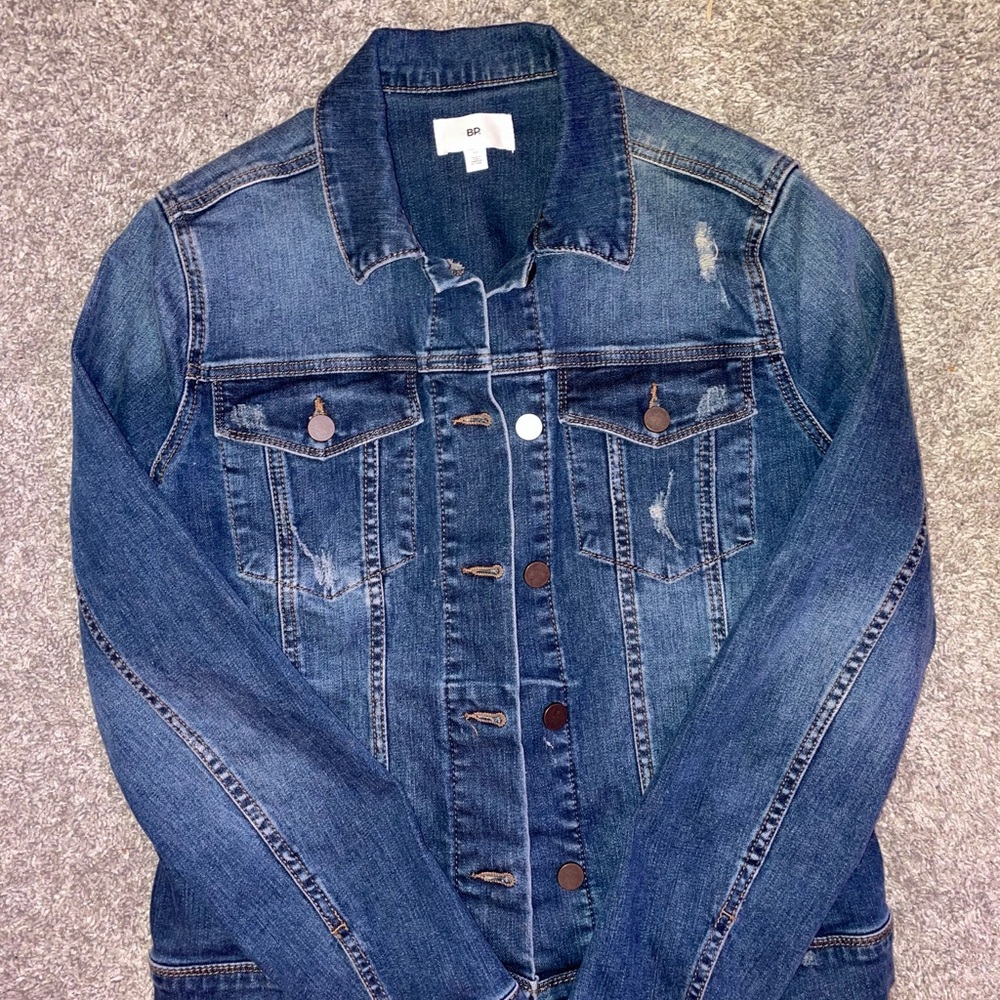 BP dark wash jean jacket